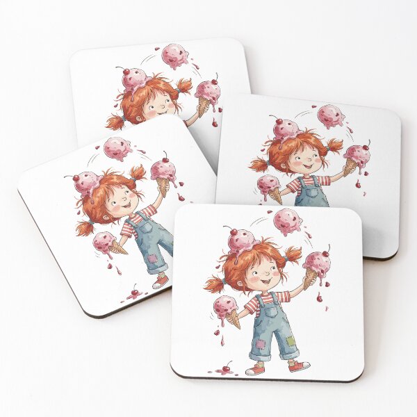 Item preview, Cherry Girl Aesthetic: Juggling Gelato Gal designed and sold by bapupa.