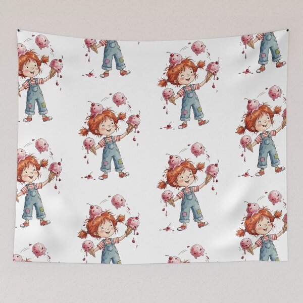 Item preview, Cherry Girl Aesthetic: Juggling Gelato Gal designed and sold by bapupa.