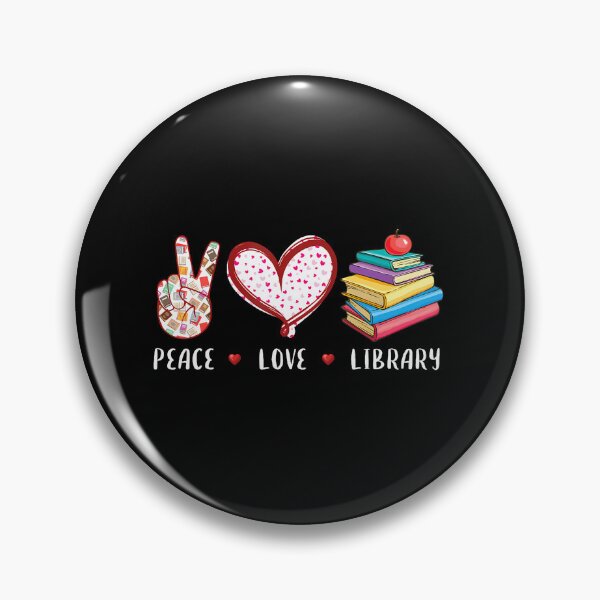 Item preview, Peace Love Library – Reading Gifts designed and sold by gdmbgttepbl32.