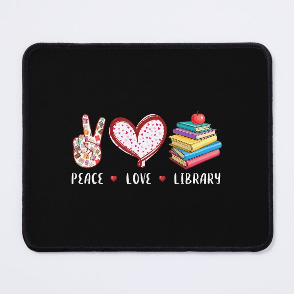 Item preview, Peace Love Library – Reading Gifts designed and sold by gdmbgttepbl32.