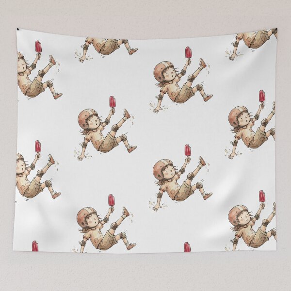 Item preview, Cherry Girl Aesthetic: Retro Roller Derby Disaster designed and sold by bapupa.