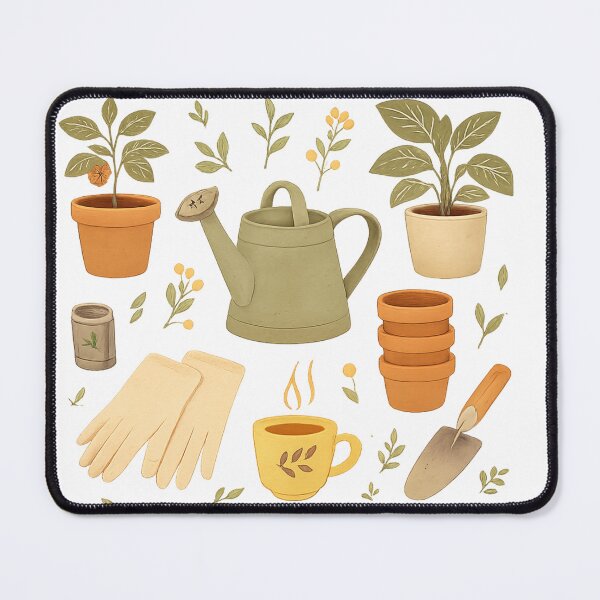 Item preview, Gardening Essentials – Cozy Plant Care Flat Lay designed and sold by thtCMRAguy.