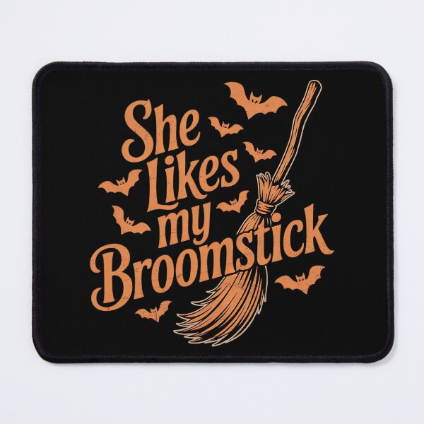 Item preview, Womens He Likes My Pumpkins She Likes My Broomstick Halloween designed and sold by RuthGAArt.