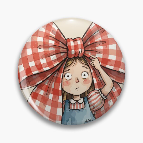 Item preview, Cherry Girl Aesthetic: The Gigantic Gingham Bow designed and sold by bapupa.