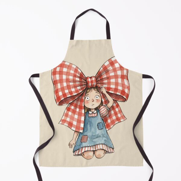 Item preview, Cherry Girl Aesthetic: The Gigantic Gingham Bow designed and sold by bapupa.