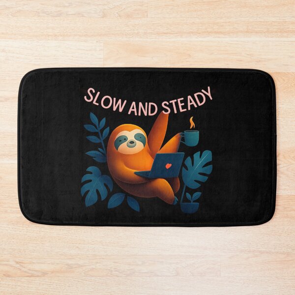 Item preview, Sloth Productivity Guru - Slow and Steady Jungle Office Vibes designed and sold by MKreative Studio.