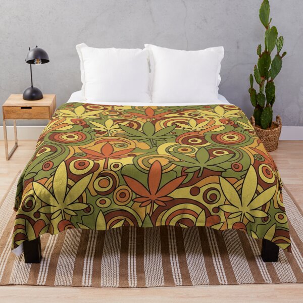 Item preview, Trippy Weed pattern designed and sold by AIEverything.