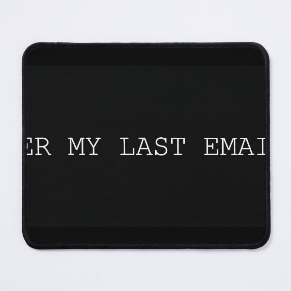 Item preview, Black Per My Last Email Funny Office Humor designed and sold by LunaNova-Studio.