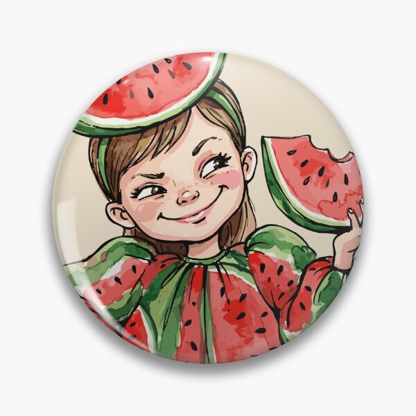 Item preview, Cherry Girl Aesthetic: Wacky Watermelon Wear designed and sold by bapupa.