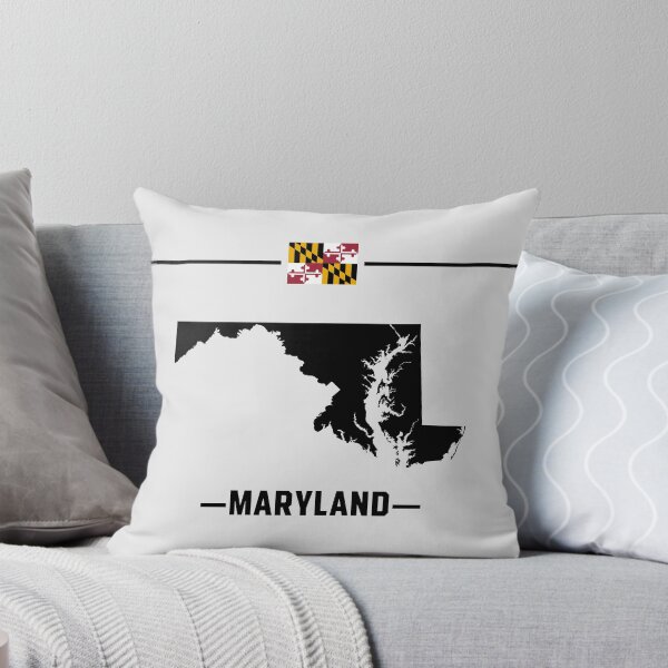 Item preview, Maryland Pride, Minimalist State Map & Heritage Flag designed and sold by mashmosh.