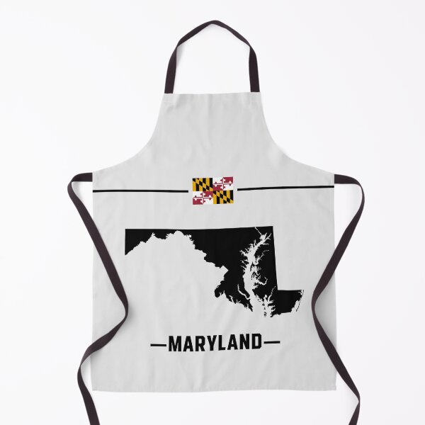Item preview, Maryland Pride, Minimalist State Map & Heritage Flag designed and sold by mashmosh.