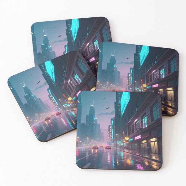 Item preview, city glowed designed and sold by CurvedRealities.