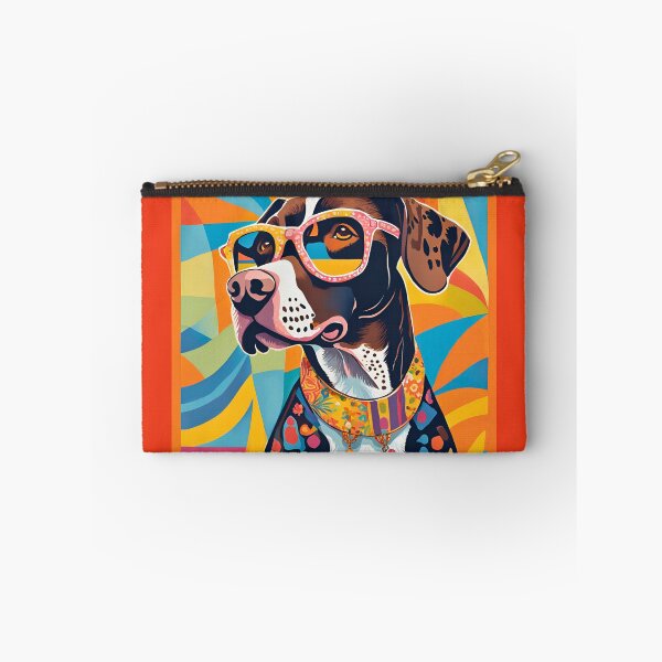 Item preview, Cool GSP in Sunglasses – Colorful Matisse-Style German Shorthaired Pointer Art designed and sold by Kmcantley.