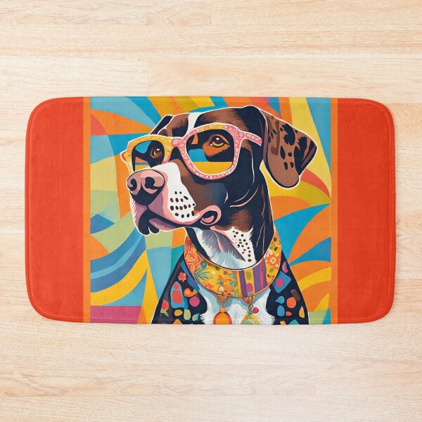 Item preview, Cool GSP in Sunglasses – Colorful Matisse-Style German Shorthaired Pointer Art designed and sold by Kmcantley.