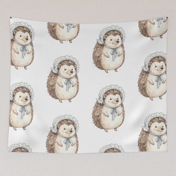 Item preview, Cute Coquette: Lacy Hedgehog Love designed and sold by bapupa.