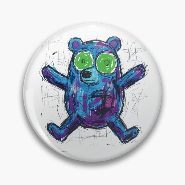 Artikelvorschau, Homybear Neoexpressionistische Kritzeleien Bärenkunst entworfen und verkauft von homybear.