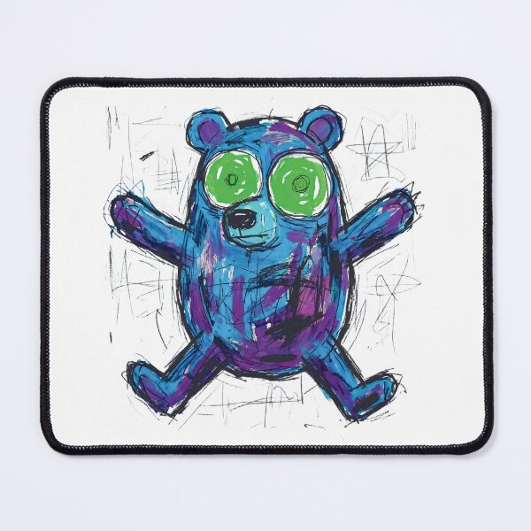 Item preview, Homybear Neo-Expressionist Scribble Bear Art designed and sold by homybear.