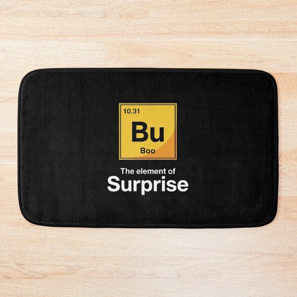 Item preview, Bu Boo The Element of Surprise Periodic Table Halloween  designed and sold by RoyTill0Art.