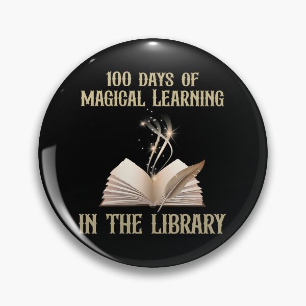 Item preview, 100 Days Of Magical Learning In The Library designed and sold by gdmbgttepbl32.