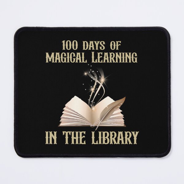 Item preview, 100 Days Of Magical Learning In The Library designed and sold by gdmbgttepbl32.