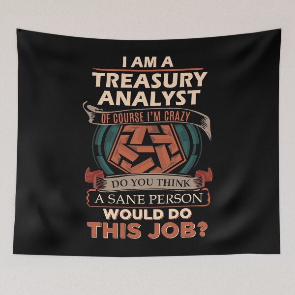 Item preview, Treasury Analyst designed and sold by vanejamofedau.
