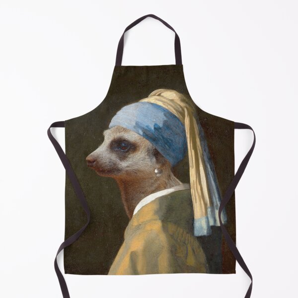 Item preview, Vermeerkat - The Meerkat With A Pearl Earring designed and sold by letitrip.