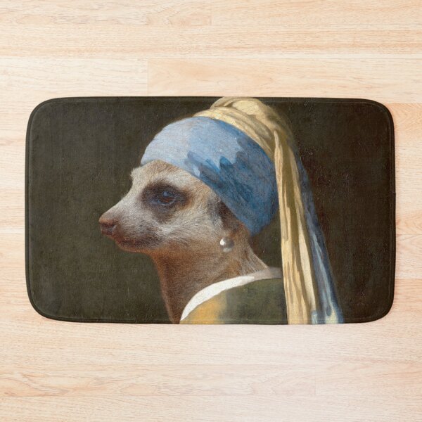 Item preview, Vermeerkat - The Meerkat With A Pearl Earring designed and sold by letitrip.