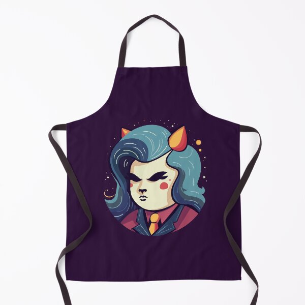Item preview, Anthropomorphic portrait of a cat woman wearing business clothing in the office designed and sold by y-a-y.
