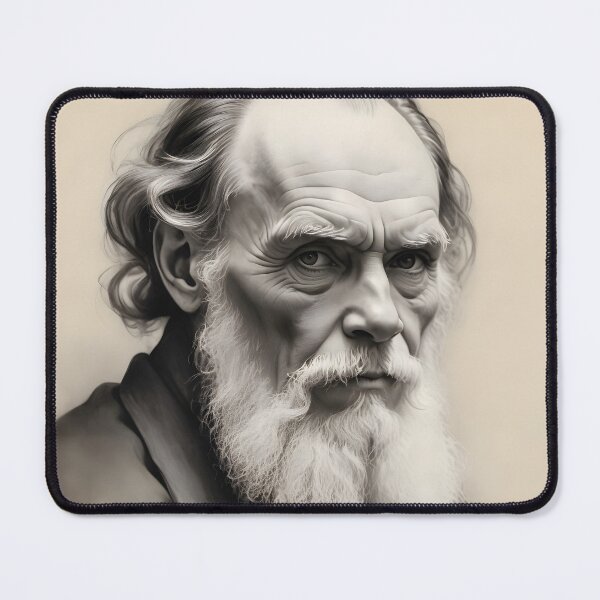Item preview, Leo Tolstoy designed and sold by WorldofCharcoal.