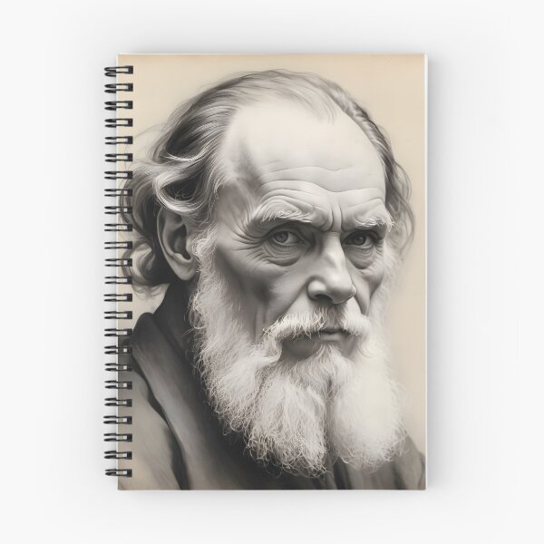 Item preview, Leo Tolstoy designed and sold by WorldofCharcoal.