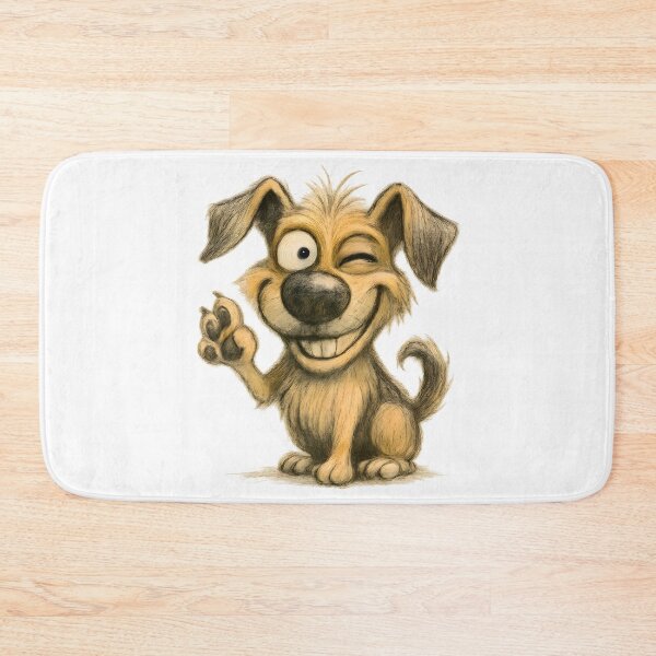 Item preview, Funny Winking Dog designed and sold by Yomere.