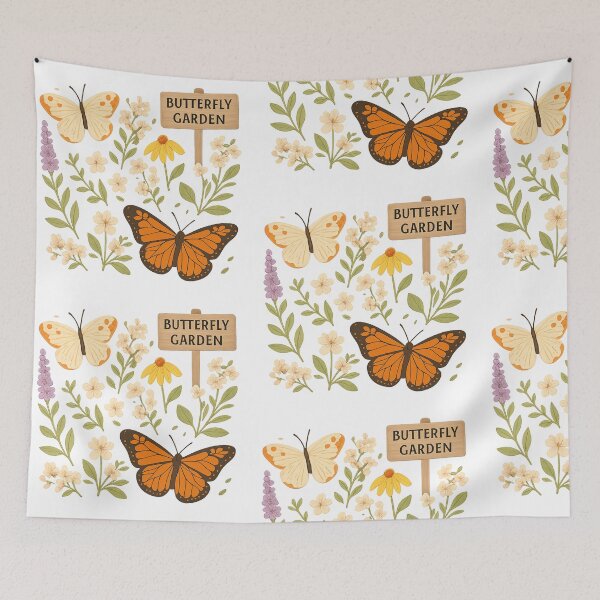 Item preview, Butterfly Garden  – Wildflower & Pollinator designed and sold by thtCMRAguy.