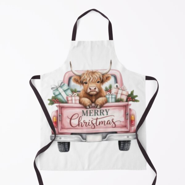 Item preview, Xmas truck with holy cow and presents designed and sold by szydelkowanika.