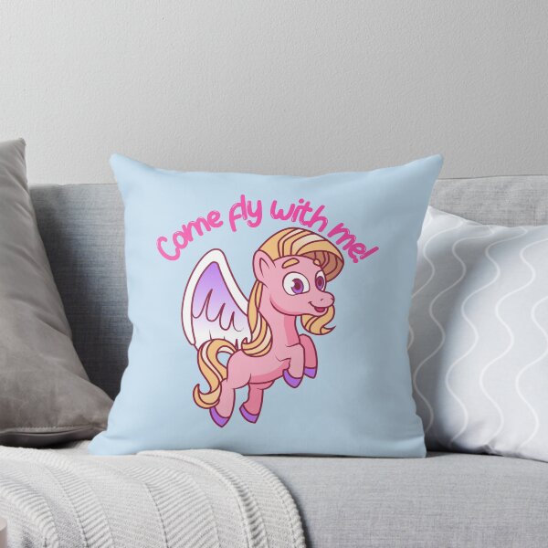 Item preview, COME FLY WITH ME! PONY Pink designed and sold by JusTiceT-shirts.