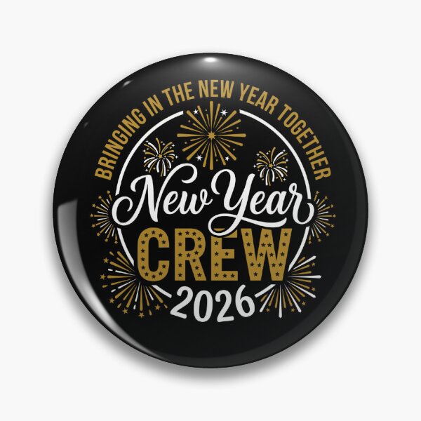 Item preview, New Year Crew 2026 Family Celebration designed and sold by FreshVibe Prints.