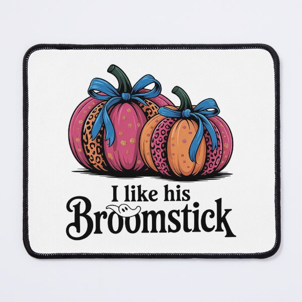 Item preview, Womens I Like His Broomstick He Love My Pumpkins Couples Halloween designed and sold by RuthGAArt.