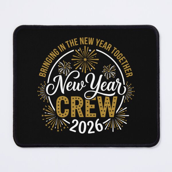 Item preview, New Year Crew 2026 Family Celebration designed and sold by FreshVibe Prints.