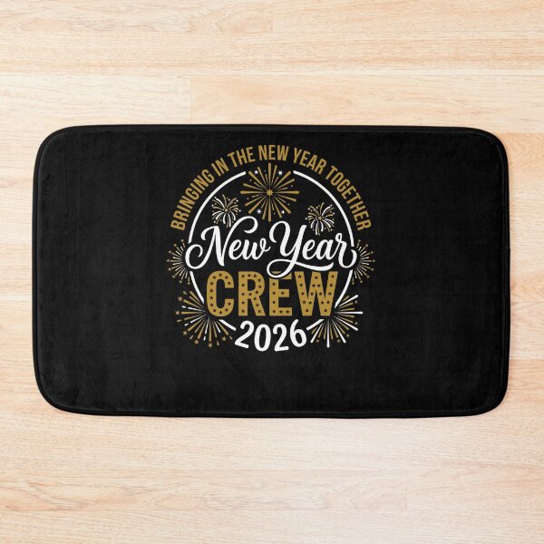 Item preview, New Year Crew 2026 Family Celebration designed and sold by FreshVibe Prints.