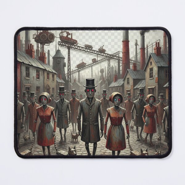 Item preview, Matchstick Mechs: Industrial Automaton Landscape designed and sold by MikeHawkinWorld.