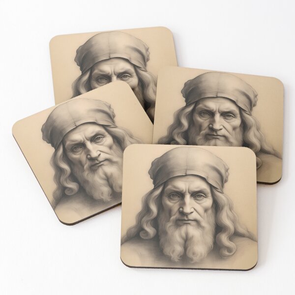 Item preview, Leonardo da Vinci designed and sold by WorldofCharcoal.