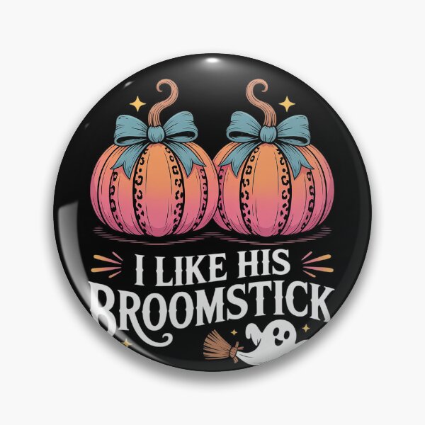 Item preview, Womens I Like His Broomstick He Love My Pumpkins Couples Halloween  designed and sold by RuthGAArt.