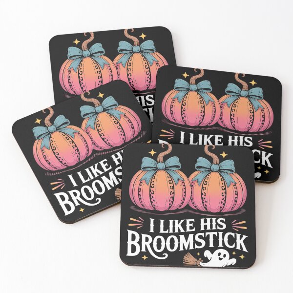Item preview, Womens I Like His Broomstick He Love My Pumpkins Couples Halloween  designed and sold by RuthGAArt.