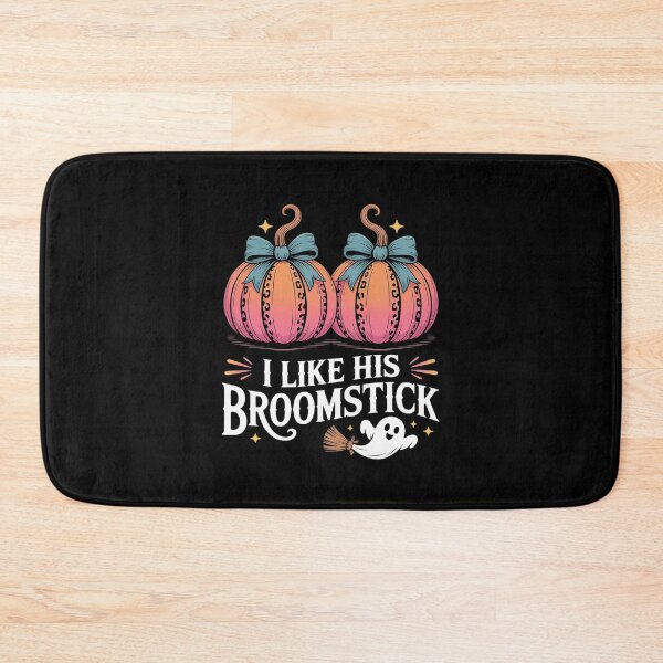 Item preview, Womens I Like His Broomstick He Love My Pumpkins Couples Halloween  designed and sold by RuthGAArt.