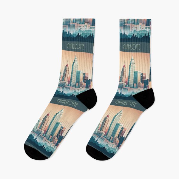 Item preview,  Minimalist skyline of Charlotte designed and sold by paulrommer.
