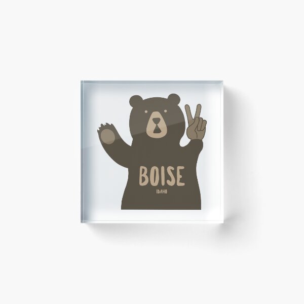 Item preview, Boise Idaho Peace Bear designed and sold by Esskay Designs.