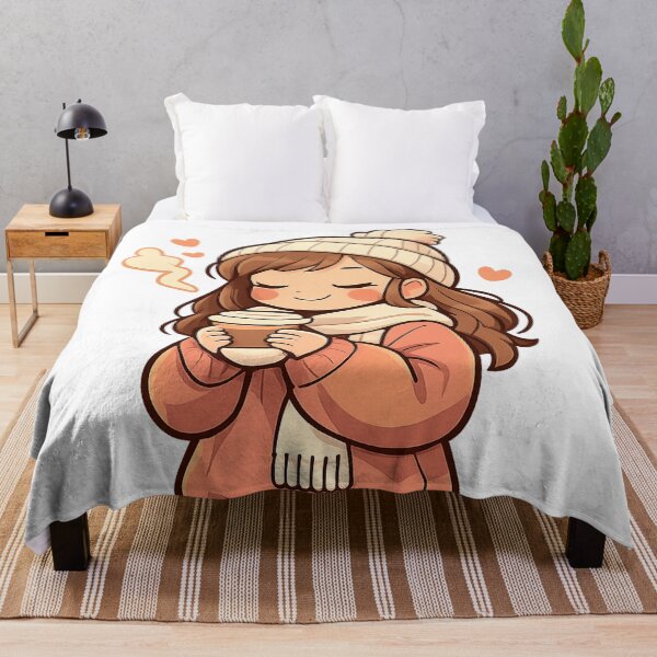 Item preview, Cozy Coffee Girl designed and sold by Prasakro.