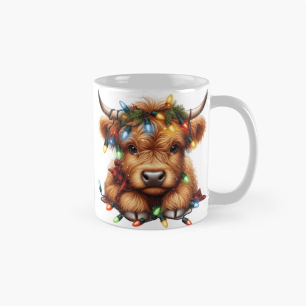 Item preview, Christmas cow with lights designed and sold by szydelkowanika.