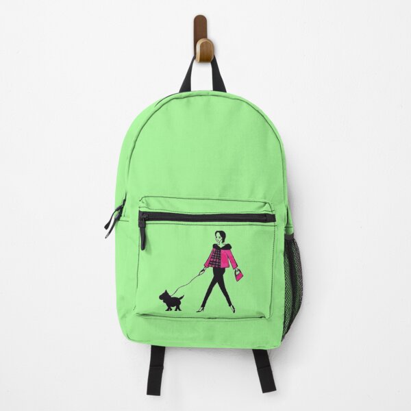 Item preview, Inspiring Girl Walking Her Dog designed and sold by GirlWalksDog.