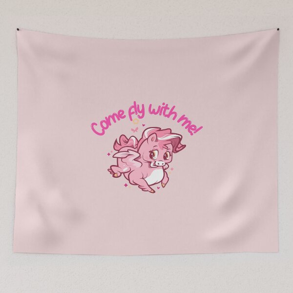 Item preview, COME FLY WITH ME! PONY Unicorn designed and sold by JusTiceT-shirts.