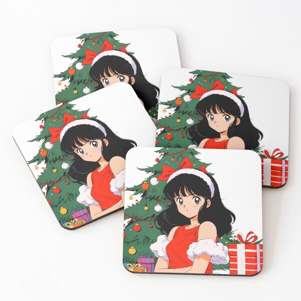 Item preview, Anime Girl Retro Christmas Cozy Winter Holiday Aesthetic designed and sold by RadiantGraphics.